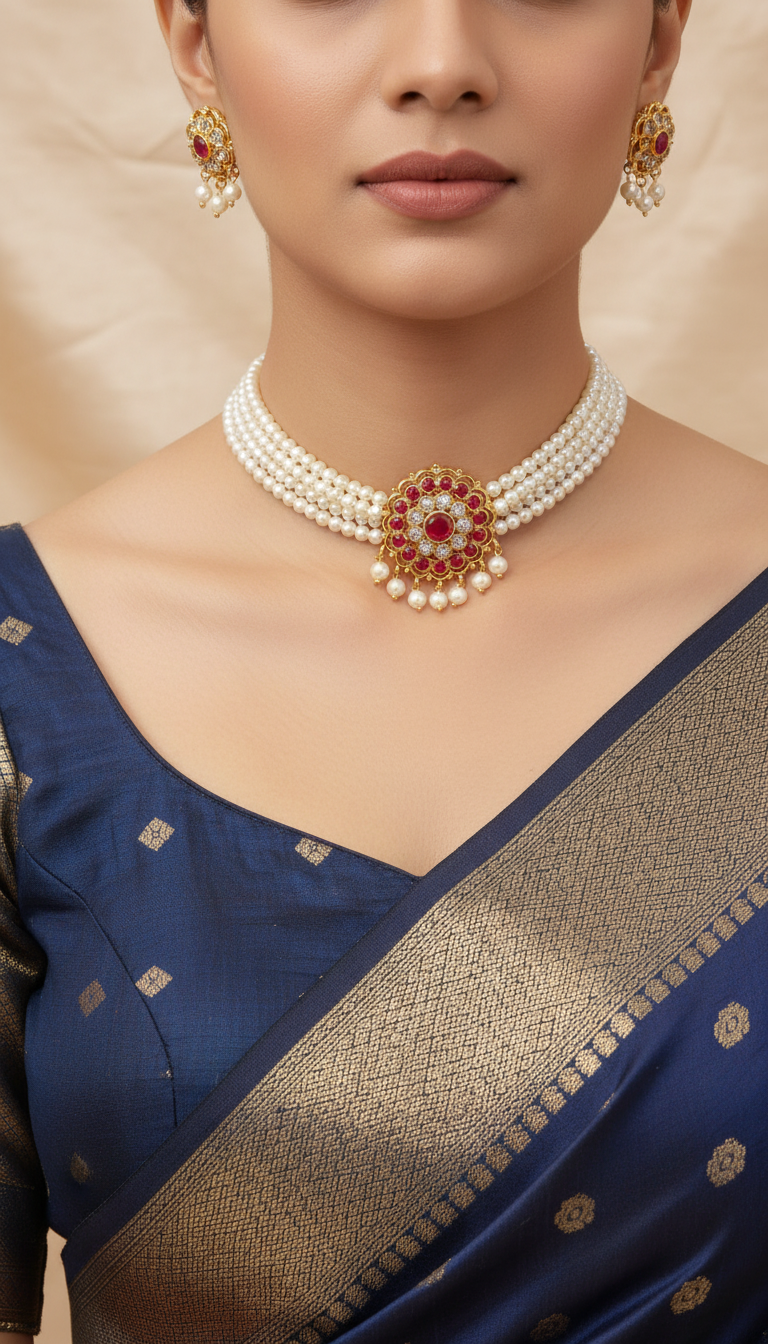 Traditional Moti Choker