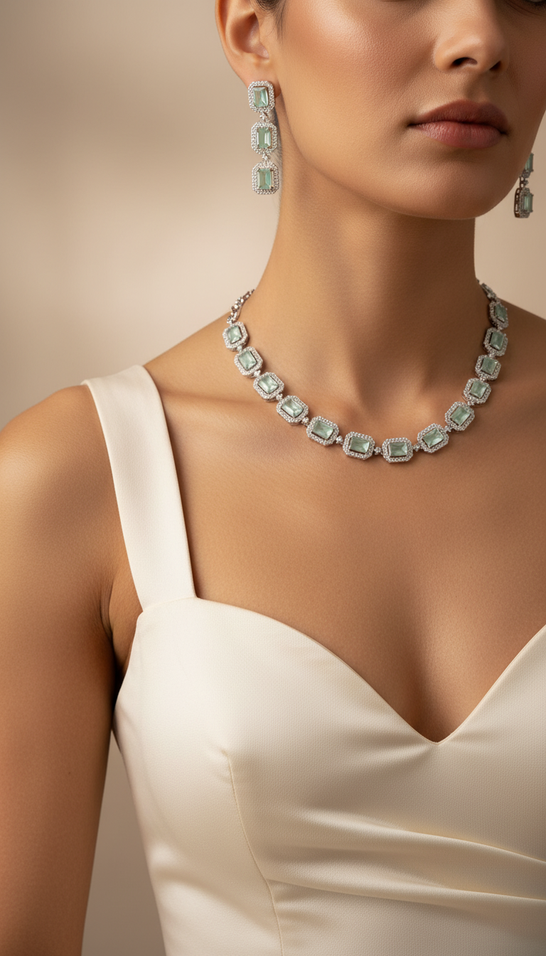 American Diamond Necklace