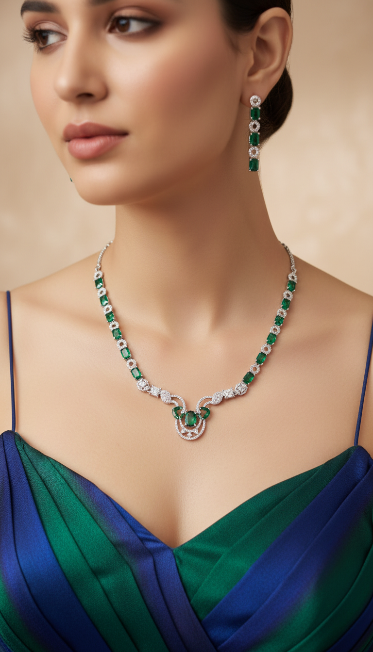 American Diamond Necklace