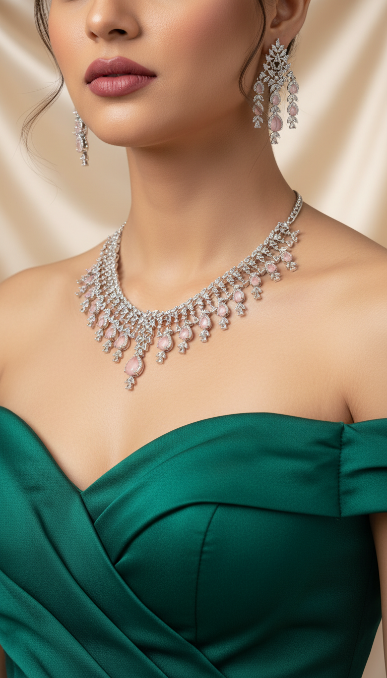 American Diamond Necklace