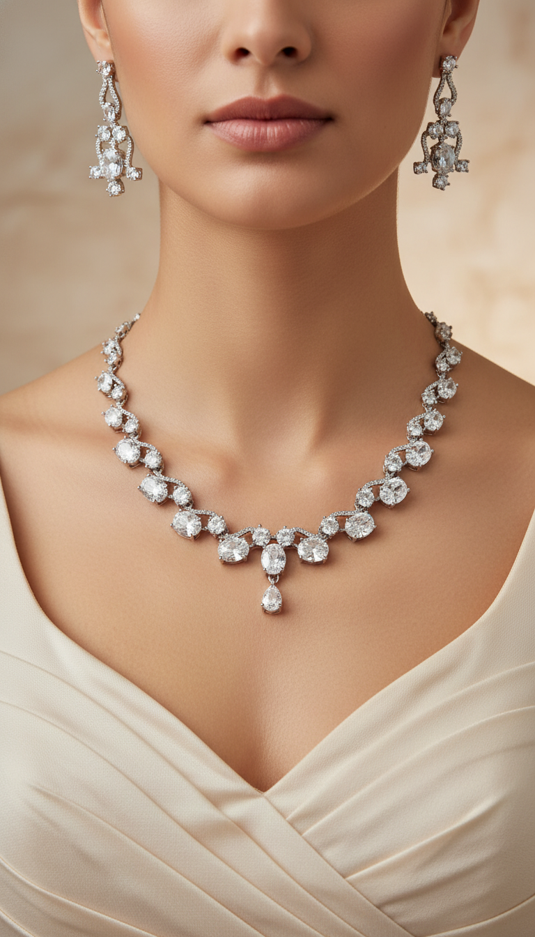 American Diamond Necklace
