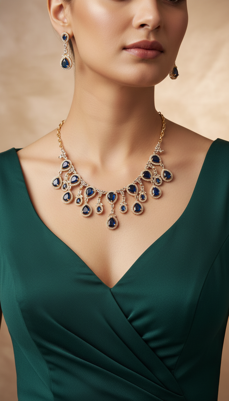 American Diamond Necklace